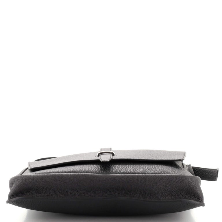 Hermes Steve Light Messenger Bag Togo at 1stDibs