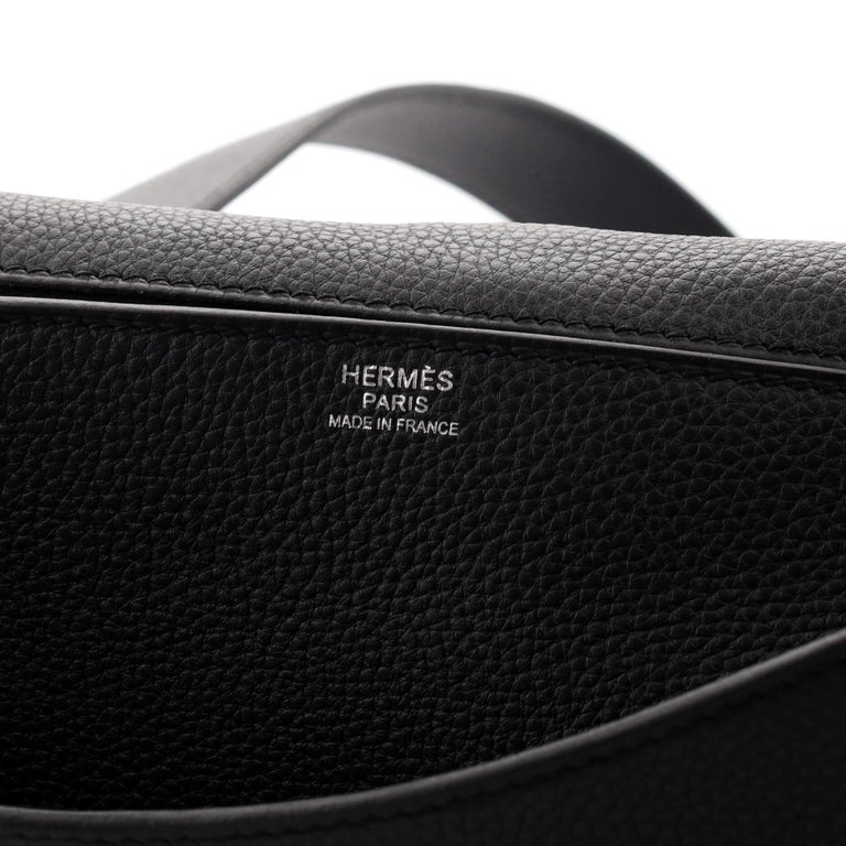 Hermes Steve Light Messenger Bag Togo at 1stDibs