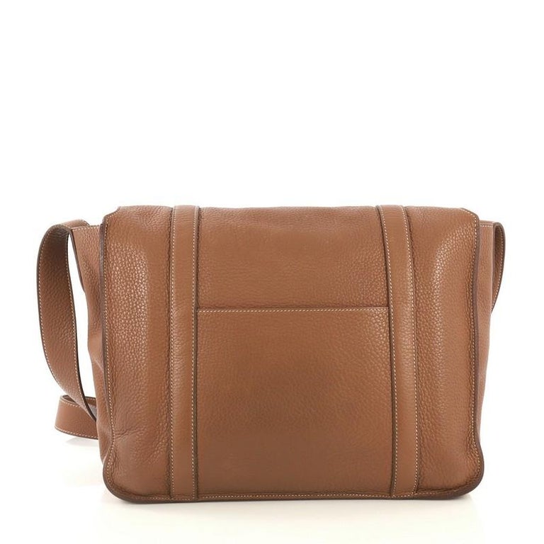 Hermes Steve Messenger Bag Clemence 35 at 1stDibs