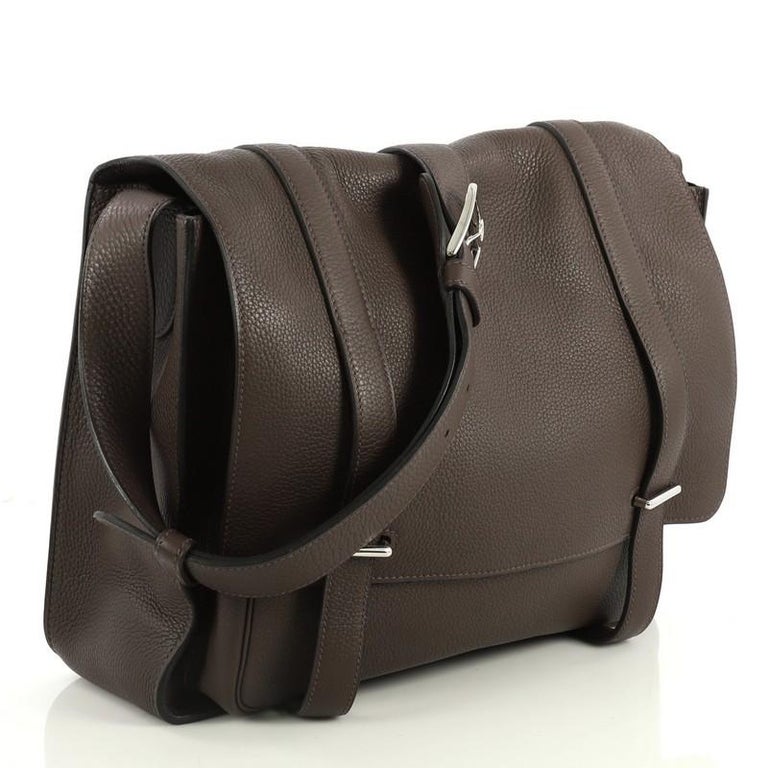 Hermes Steve Messenger Bag Clemence 35 at 1stDibs