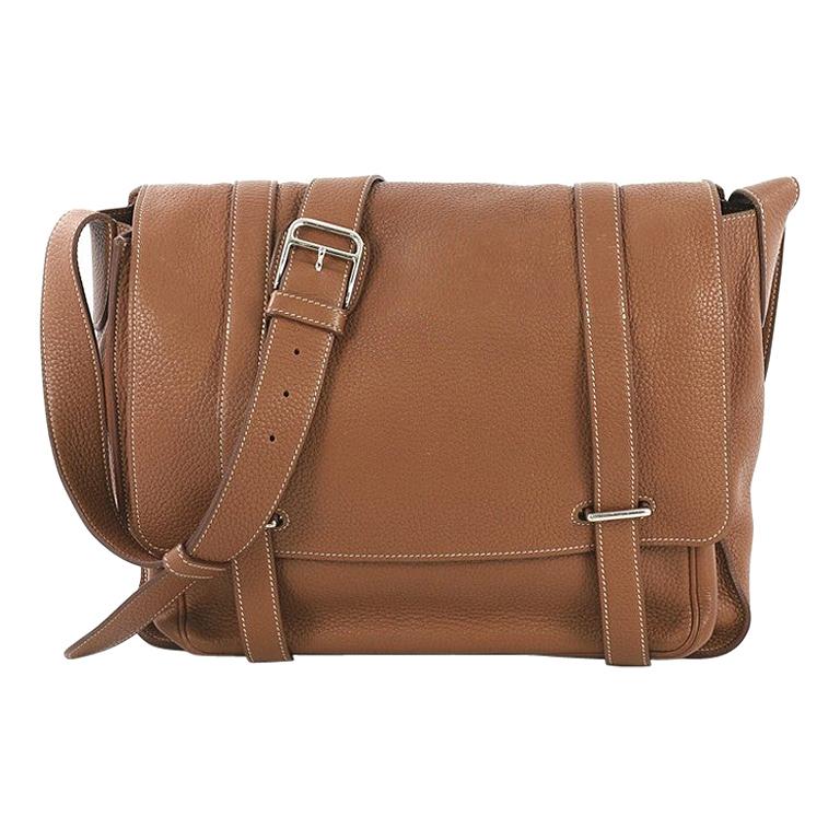 Hermes Steve Messenger Bag Clemence 35 at 1stDibs