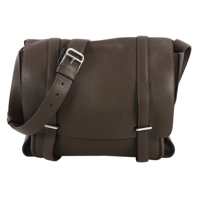 Hermes Steve Messenger Bag Clemence 35 at 1stDibs