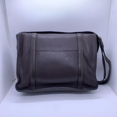 Hermes Steve Messenger Dark Brown Leather Palladium Hardware 2011