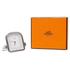 Vintage Hermès Stirrup Table Alarm Clock