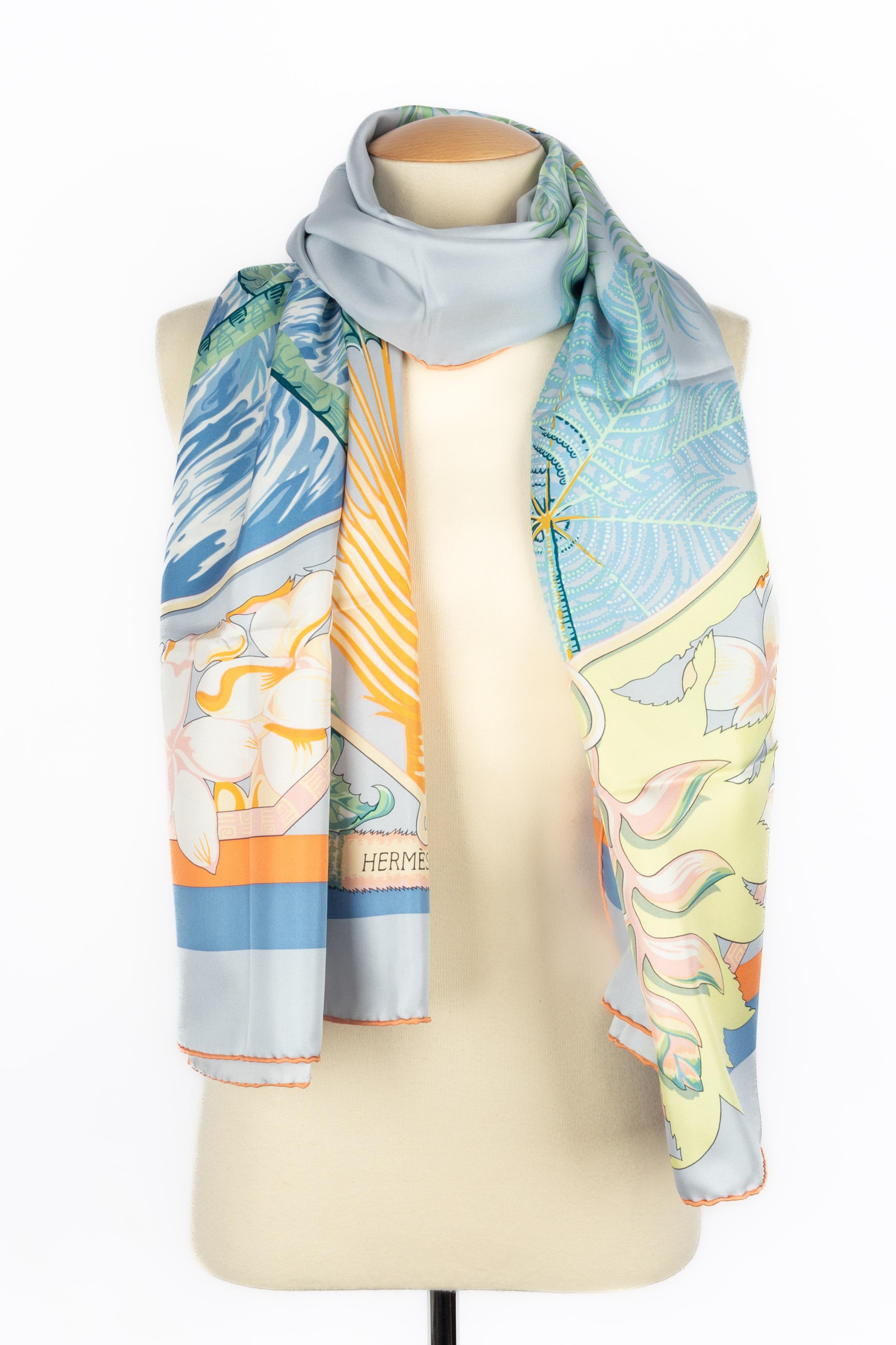 Hermès Stola 'Aloha' im Angebot 2