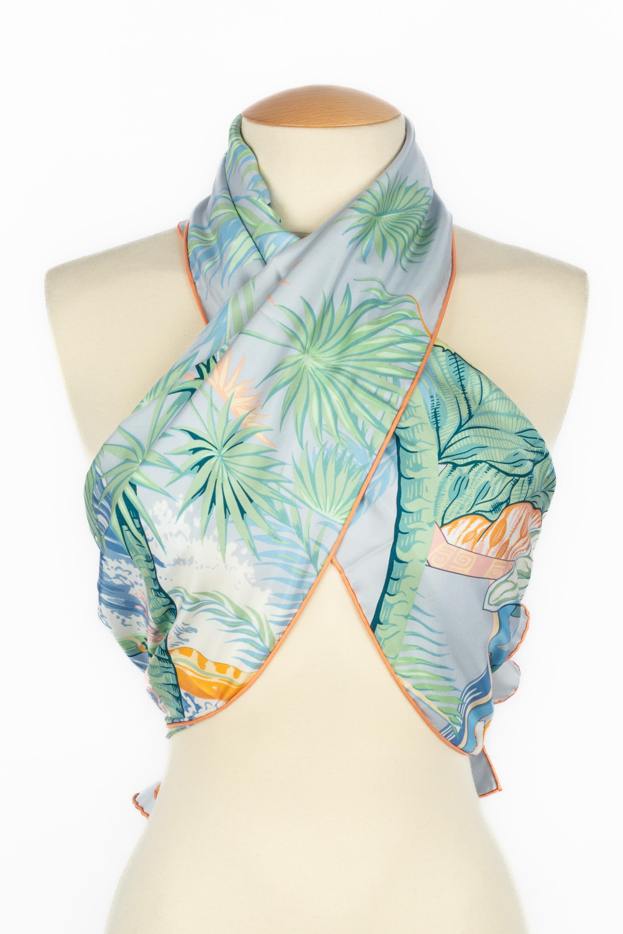 Hermès Stola 'Aloha' im Angebot 3
