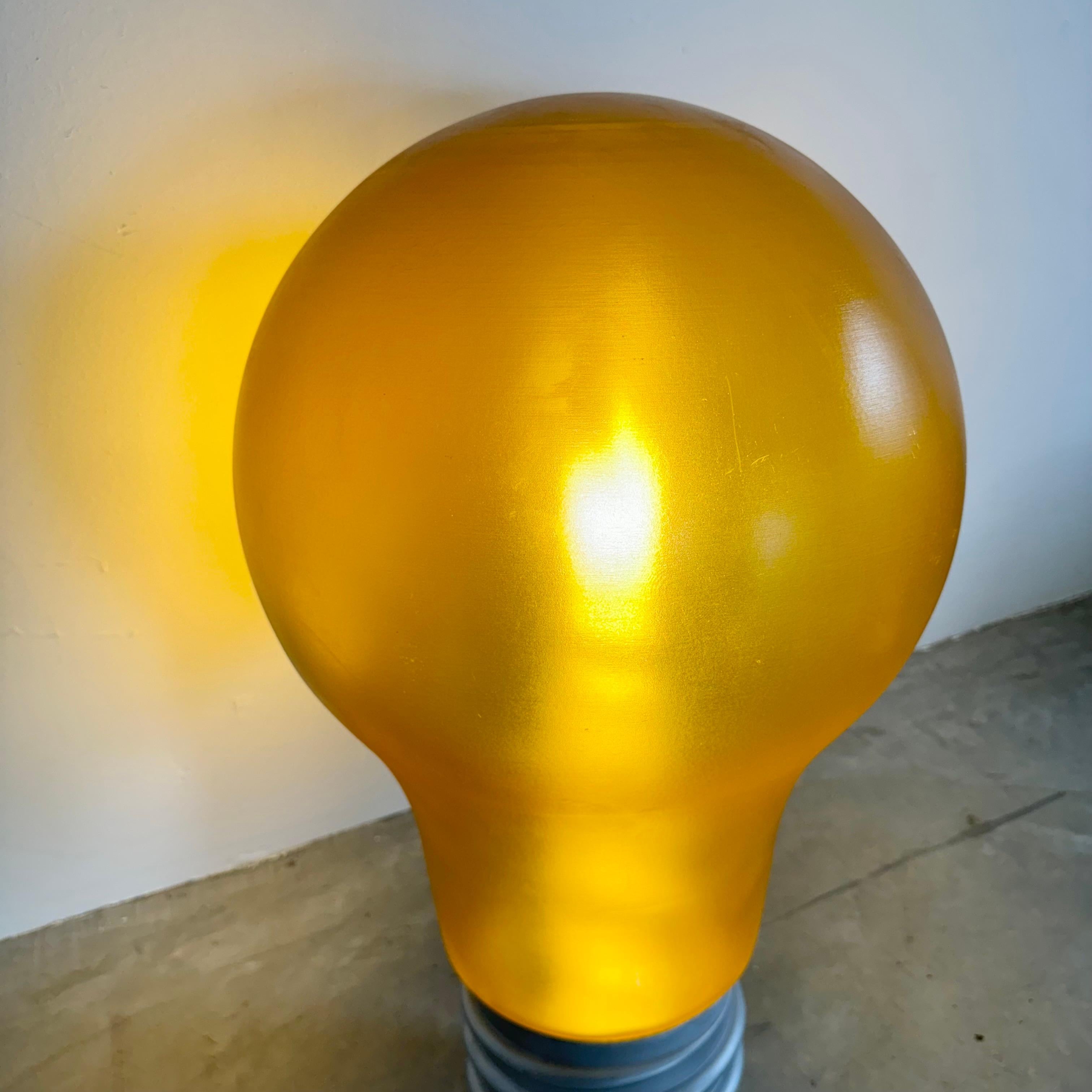 Hermés Store Display Oversized Lightbulb Lamp, 2000s USA For Sale 6