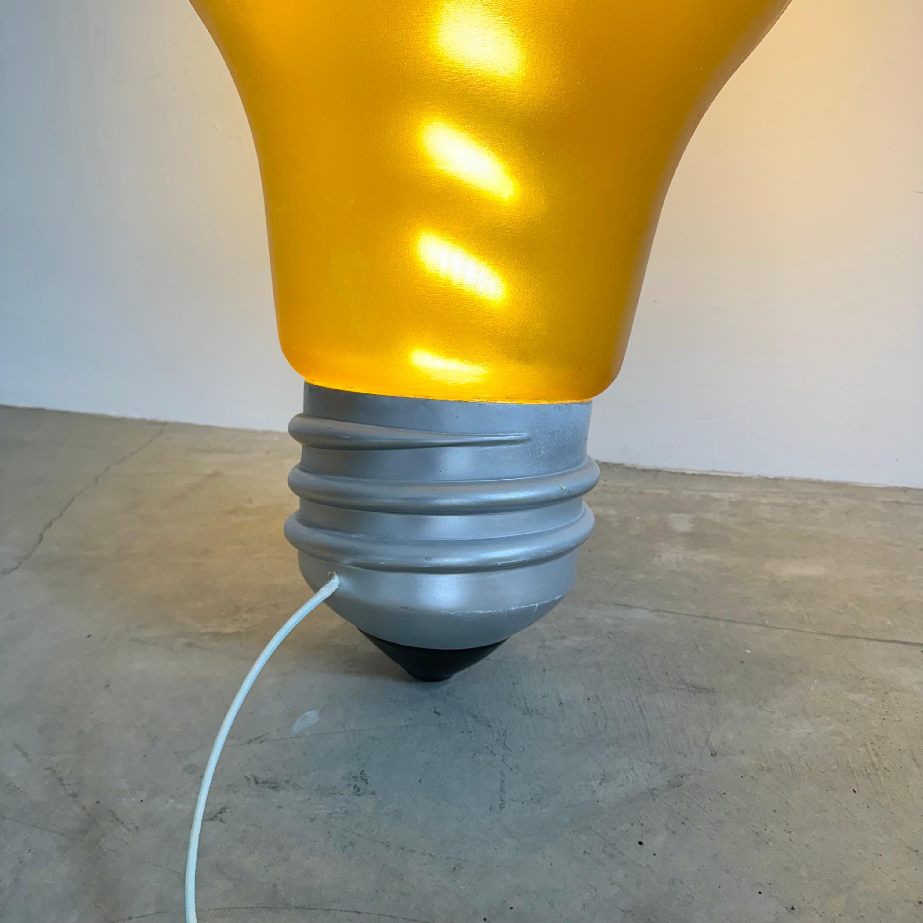 Hermés Store Display Oversized Lightbulb Lamp, 2000s USA For Sale 7