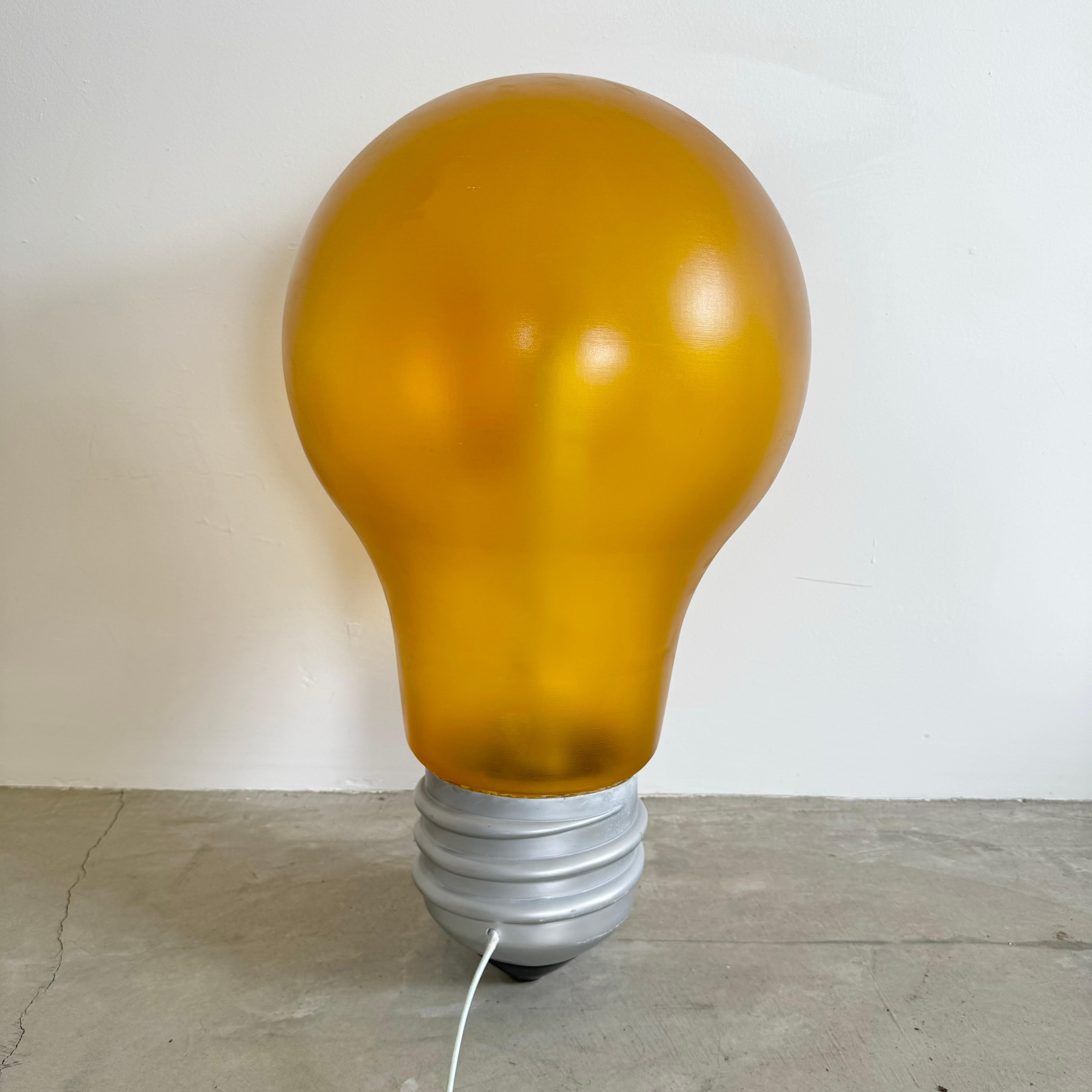Hermés Store Display Oversized Lightbulb Lamp, 2000s USA For Sale 2