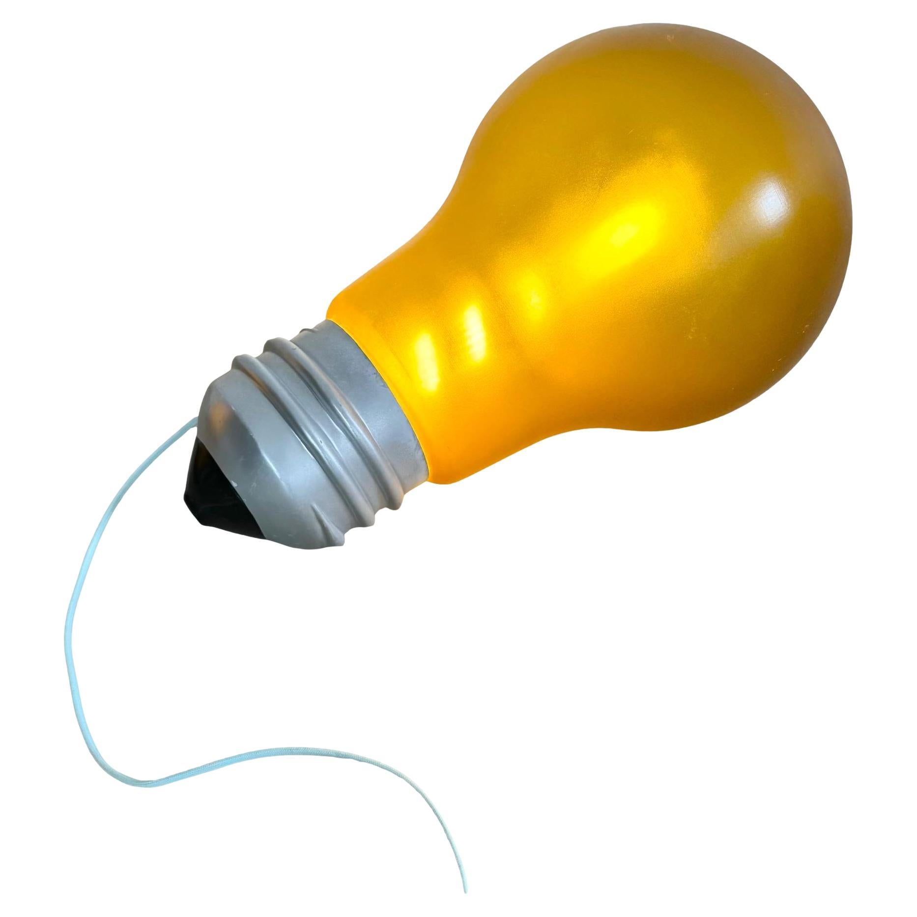 Hermés Store Display Oversized Lightbulb Lamp, 2000s USA