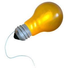 Hermés Store Display Oversized Lightbulb Lamp, 2000s USA