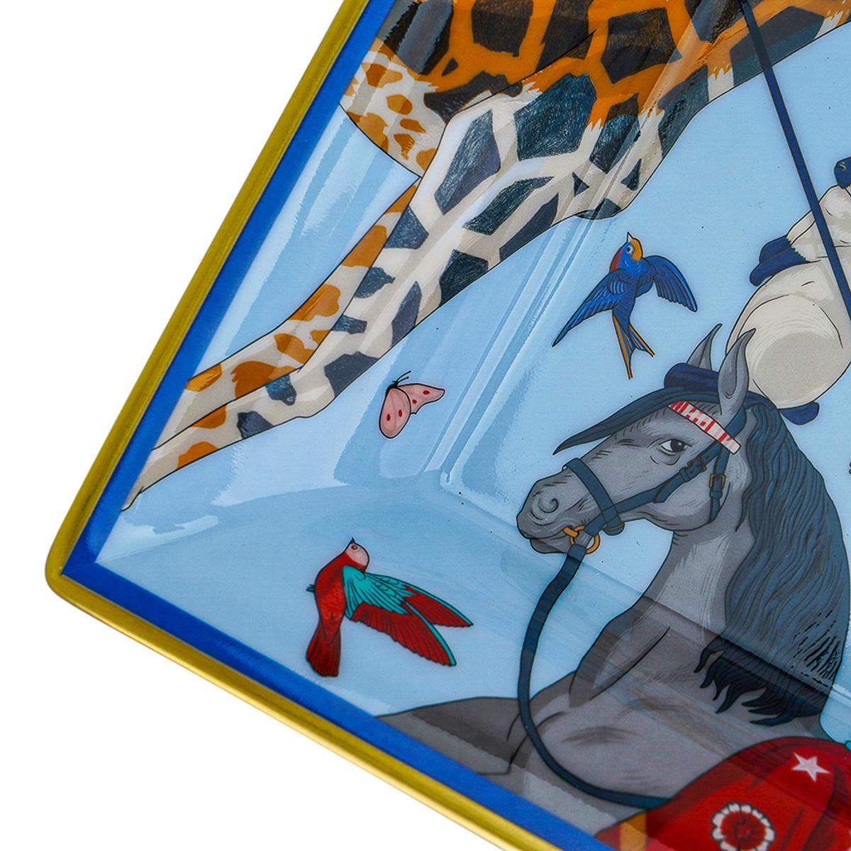 Hermes Story Change Tray Limoges Porcelain 8