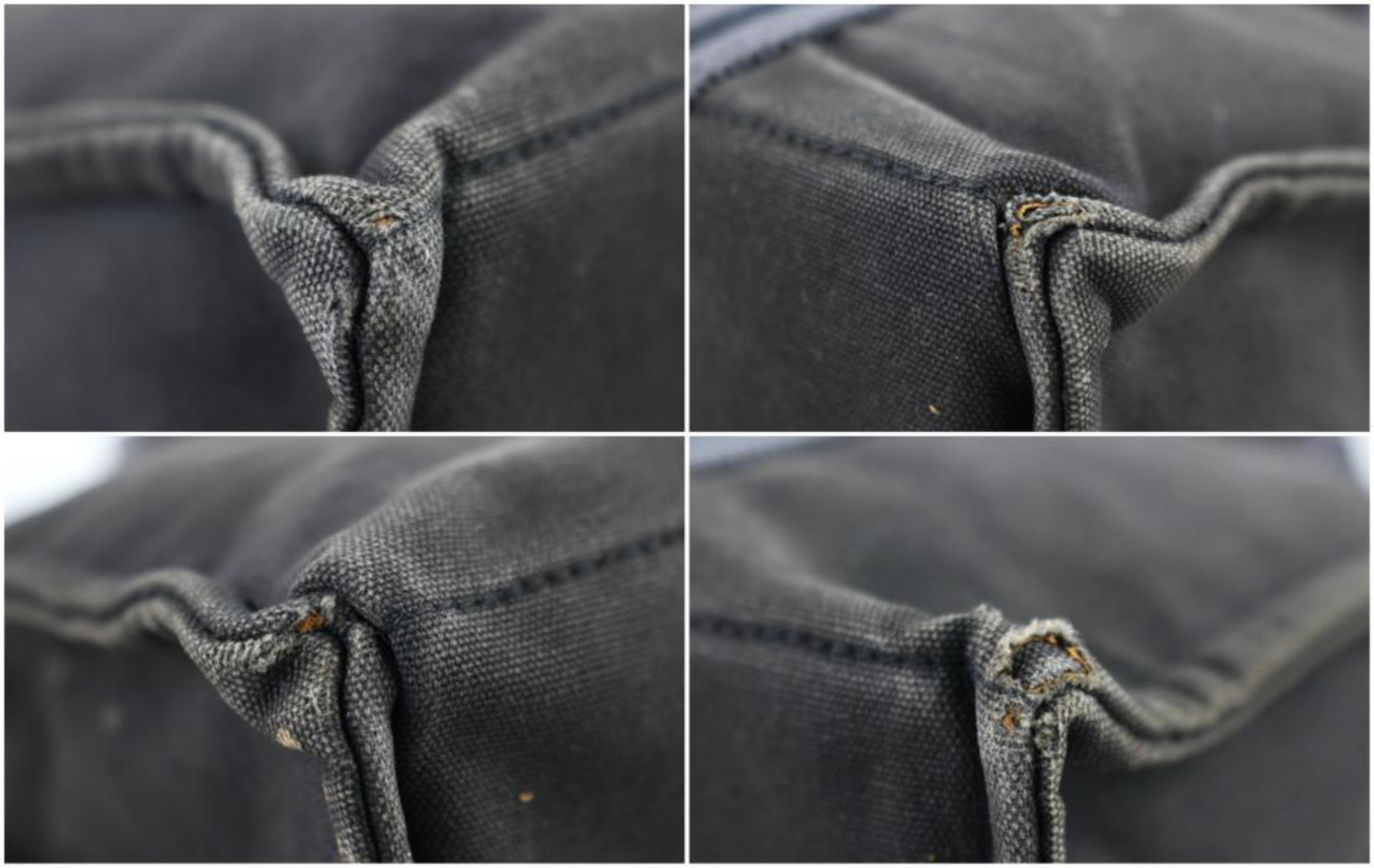 HERMES Stripe Charcoal Fourre Tout 0H31H
Made In: France
Measurements: Length: 12