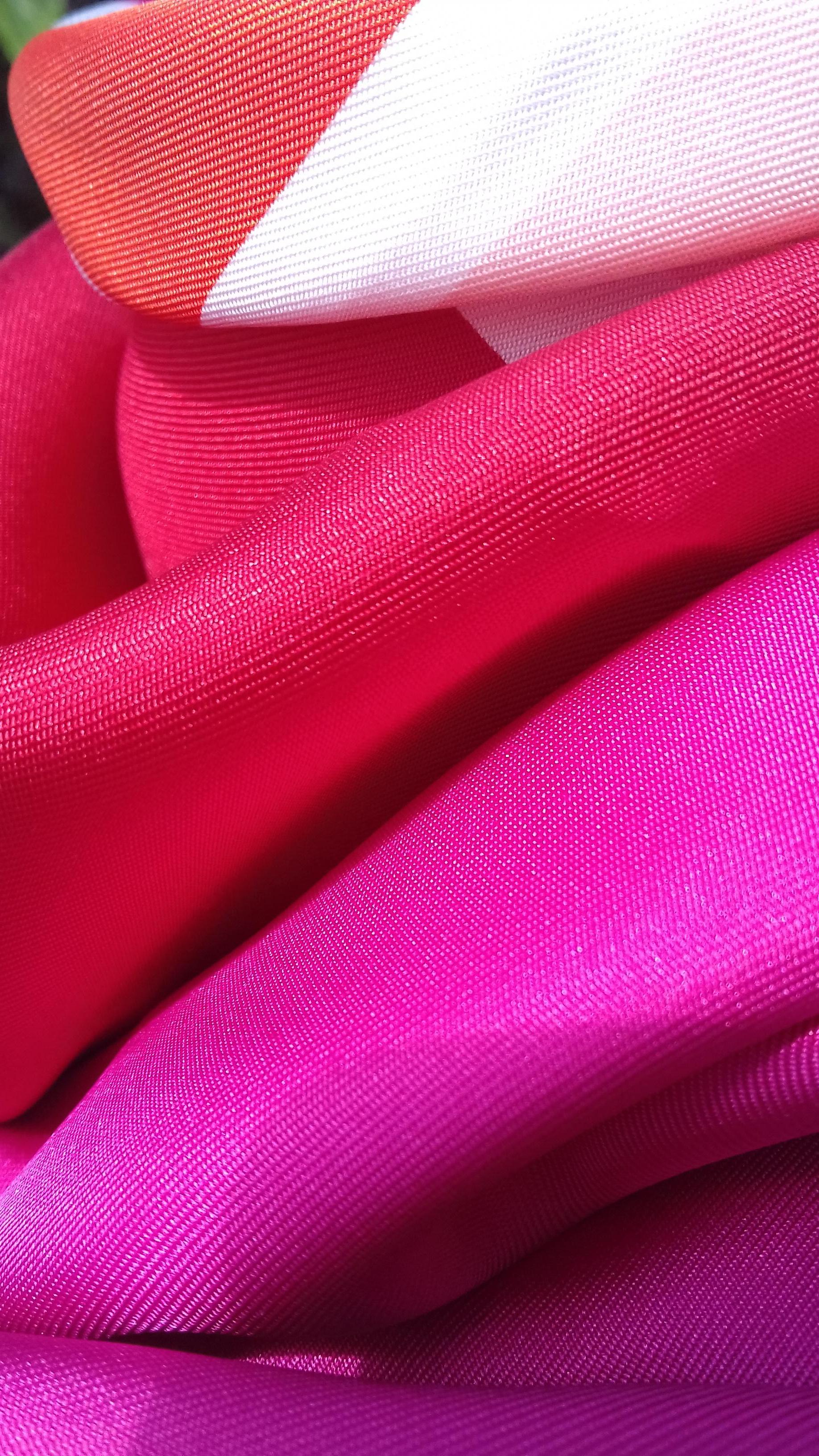 Hermès Studio Silk Scarf Quadri Red Orange Pink 90 cm 7
