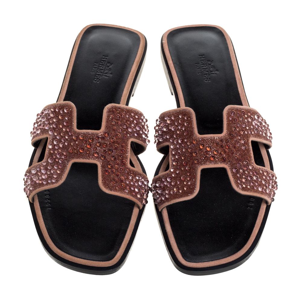 hermes sandals with pearls