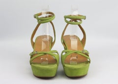 Hermès Plateausandalen aus Wildleder EU 38 UK 5 US 8