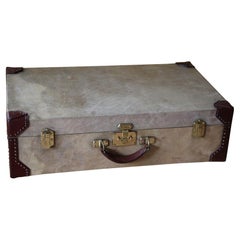 Hermès Suitcase in Vellum and Leather