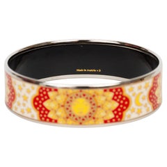 Hermès Sun and Moon Stars Enamel Bracelet
