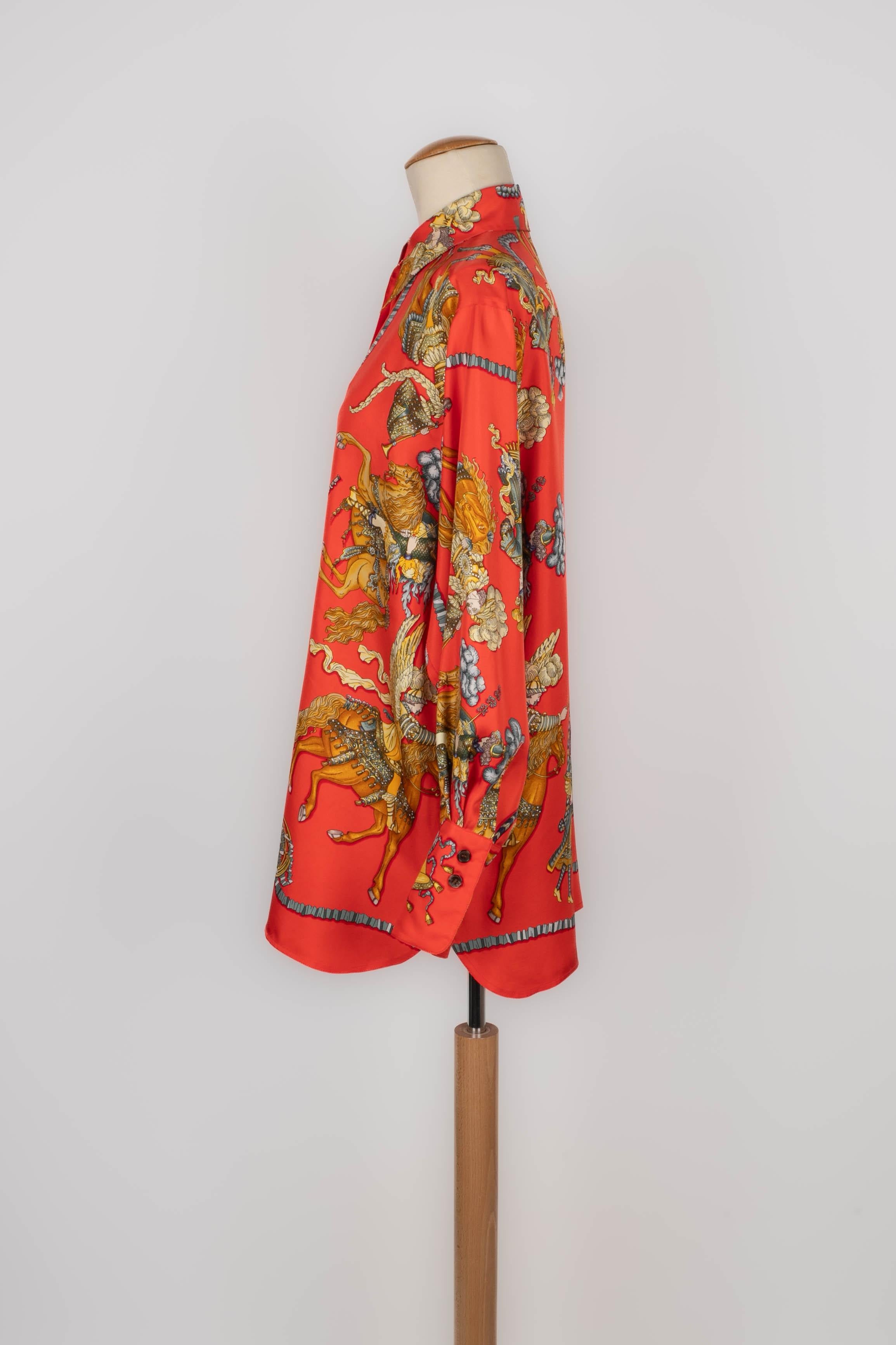 Women's Hermès 'Sun King festivities' shirt