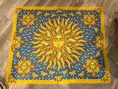 Hermes Sun Print Soleil Pareo Shawl NEW in Box