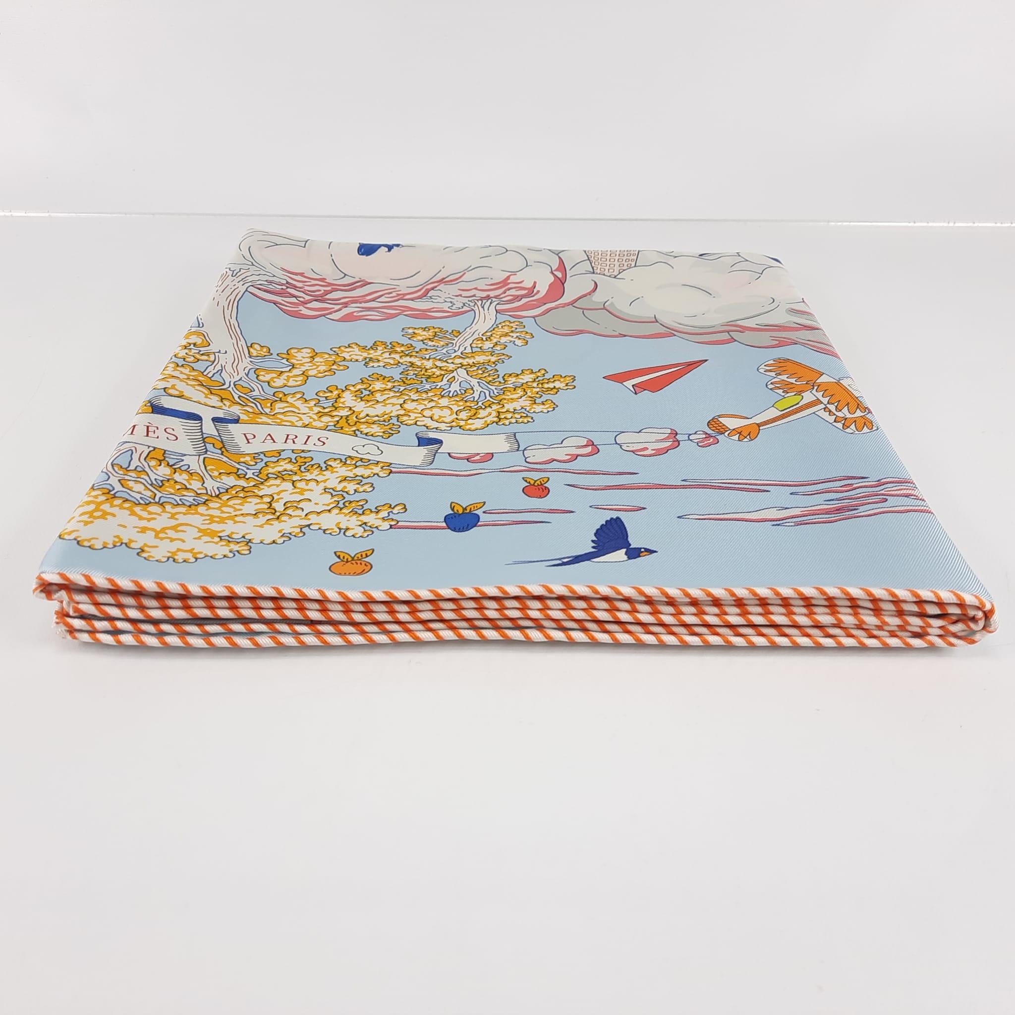 Scarf in silk twill with hand-rolled edges
The Hermès scarf is an infinite source of creativity and storytelling that constantly evolves thanks to the new designs and color combinations offered each season.
Designed by Dimitri Rybaltchenko