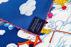 Hermès "Sur Mon Nuage" Silk Scarf