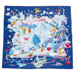Hermès "Sur Mon Nuage" Silk Scarf