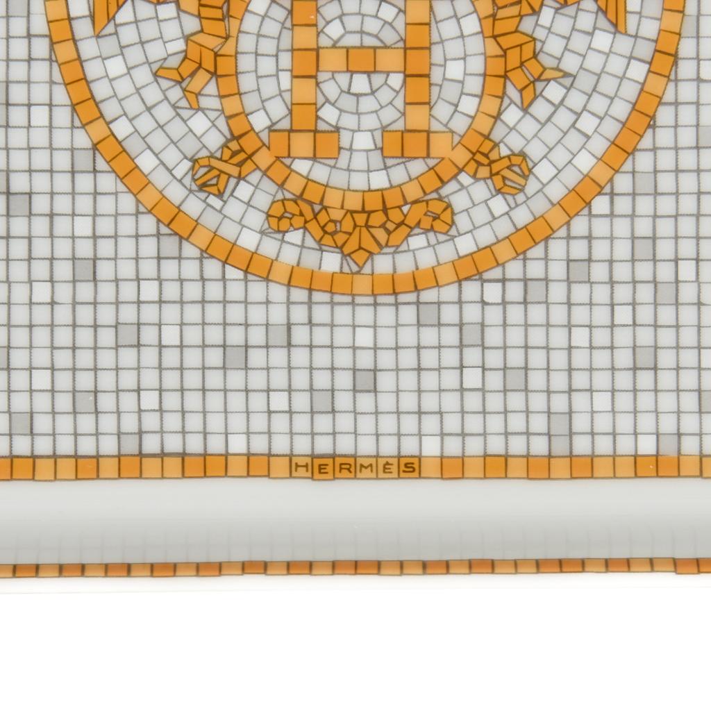 hermes mosaic tray