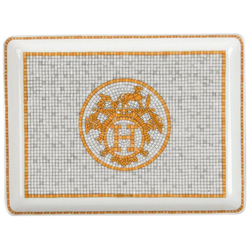 Hermes Mosaique - 12 For Sale on 1stDibs | hermes mosaic plates 