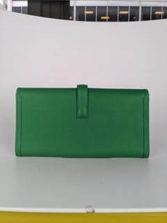 Hermes Swift Jige Elan 29 Clutch Bamboo