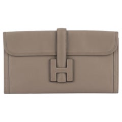 Hermès Swift Jige Elan 29 Clutch Etoupe