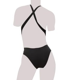 Hermes Swimsuit Black Maillot de Bain Ottilia 40 / 6 nwt