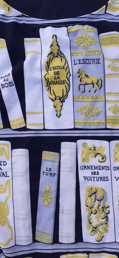 Hermès Swimsuit One piece Swimwear Bibliothèque Bookshelf Print Size M