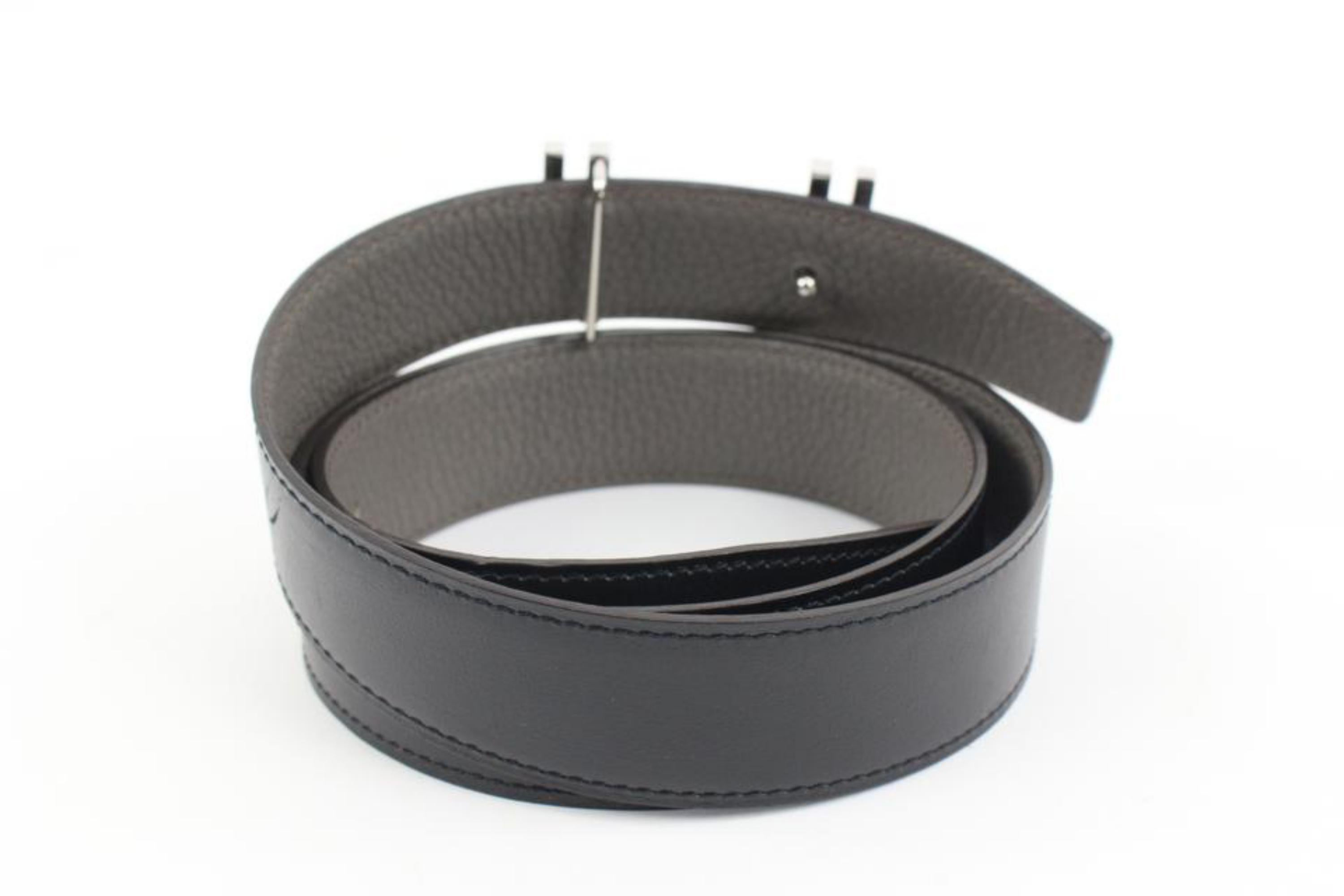 Hermès Sz 85 H Au Carre Reversible H Logo Belt Kit 76h218s 6