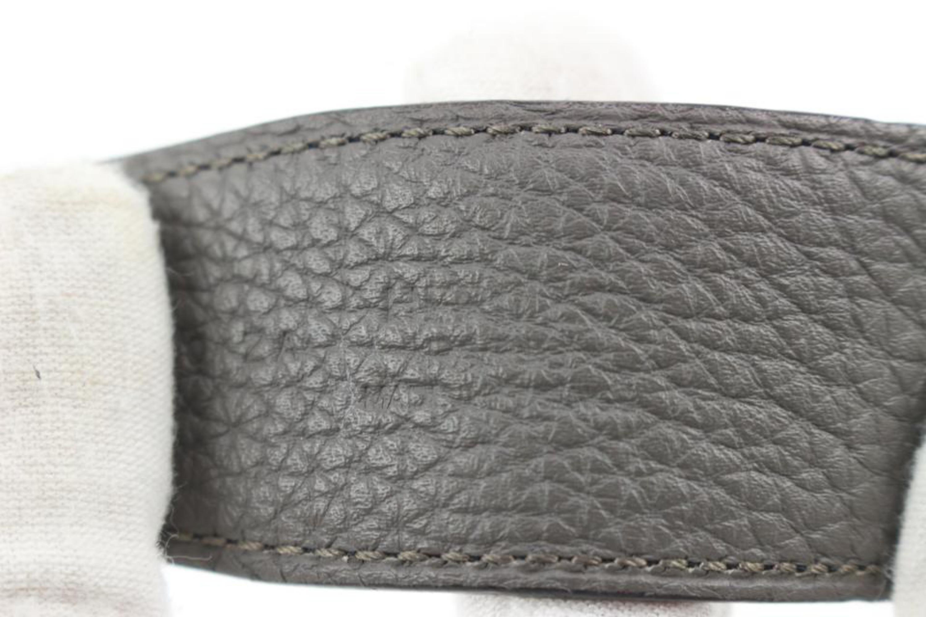 Hermès Sz 85 H Au Carre Reversible H Logo Belt Kit 76h218s 3