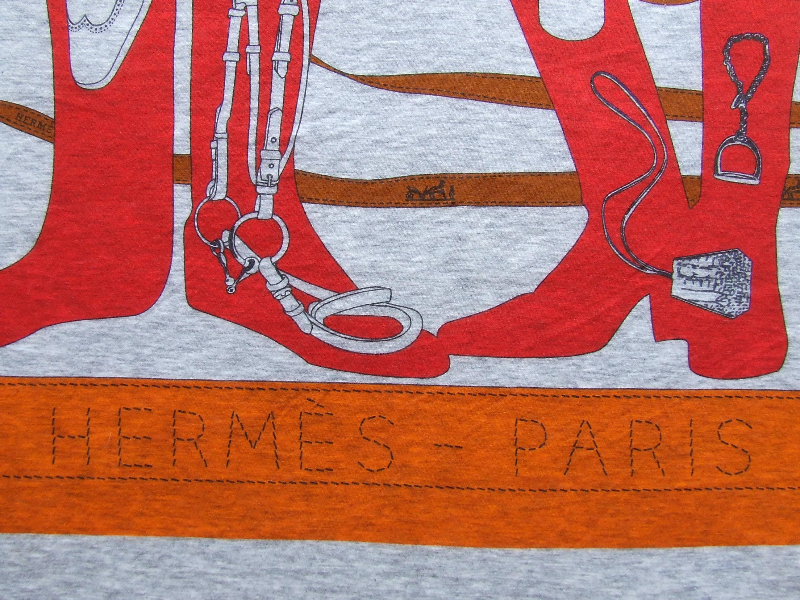 hermes scarf shirt