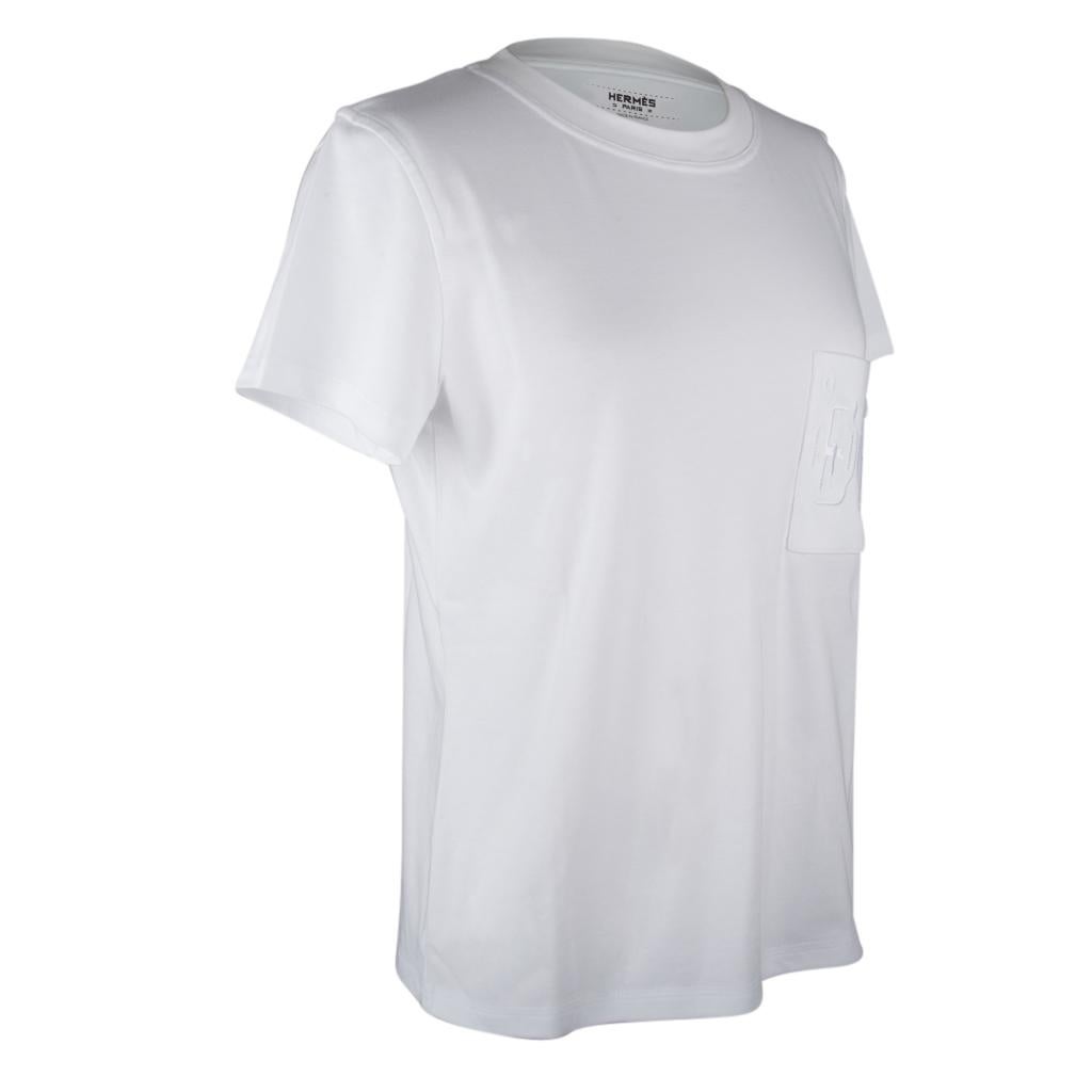 hermes white shirt