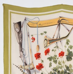Hermes Tableau de Chasse by Henri de Linares Silk Scarf