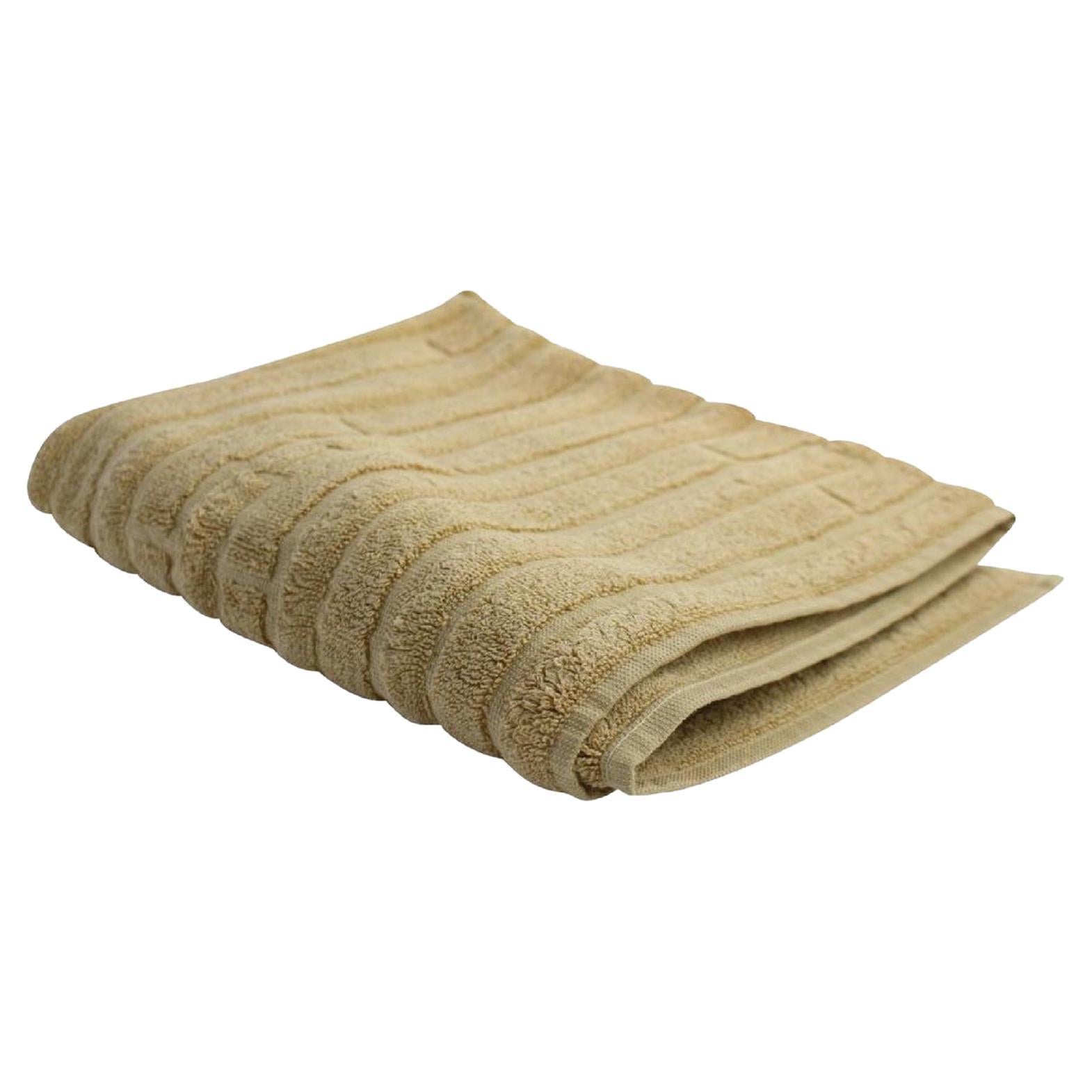 Hermès Tan H Logo Towel 18hr0323 Scarf/Wrap