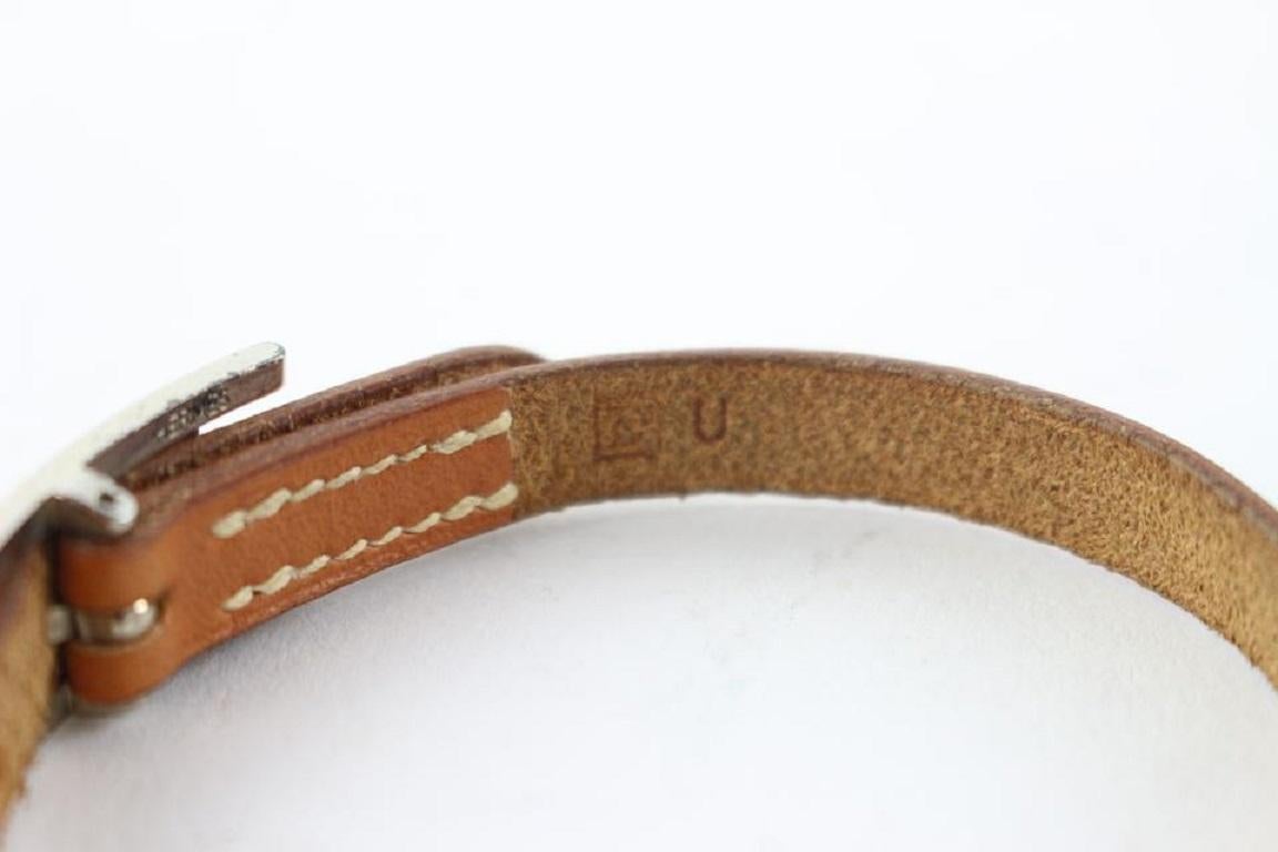 Hermès Tan Hapi Brown Leather Api Bracelet 9hz0831 Belt 3