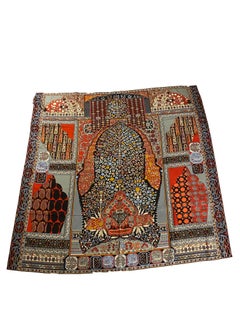 Hermes Tapis Persans Silk Shawl - 135cm