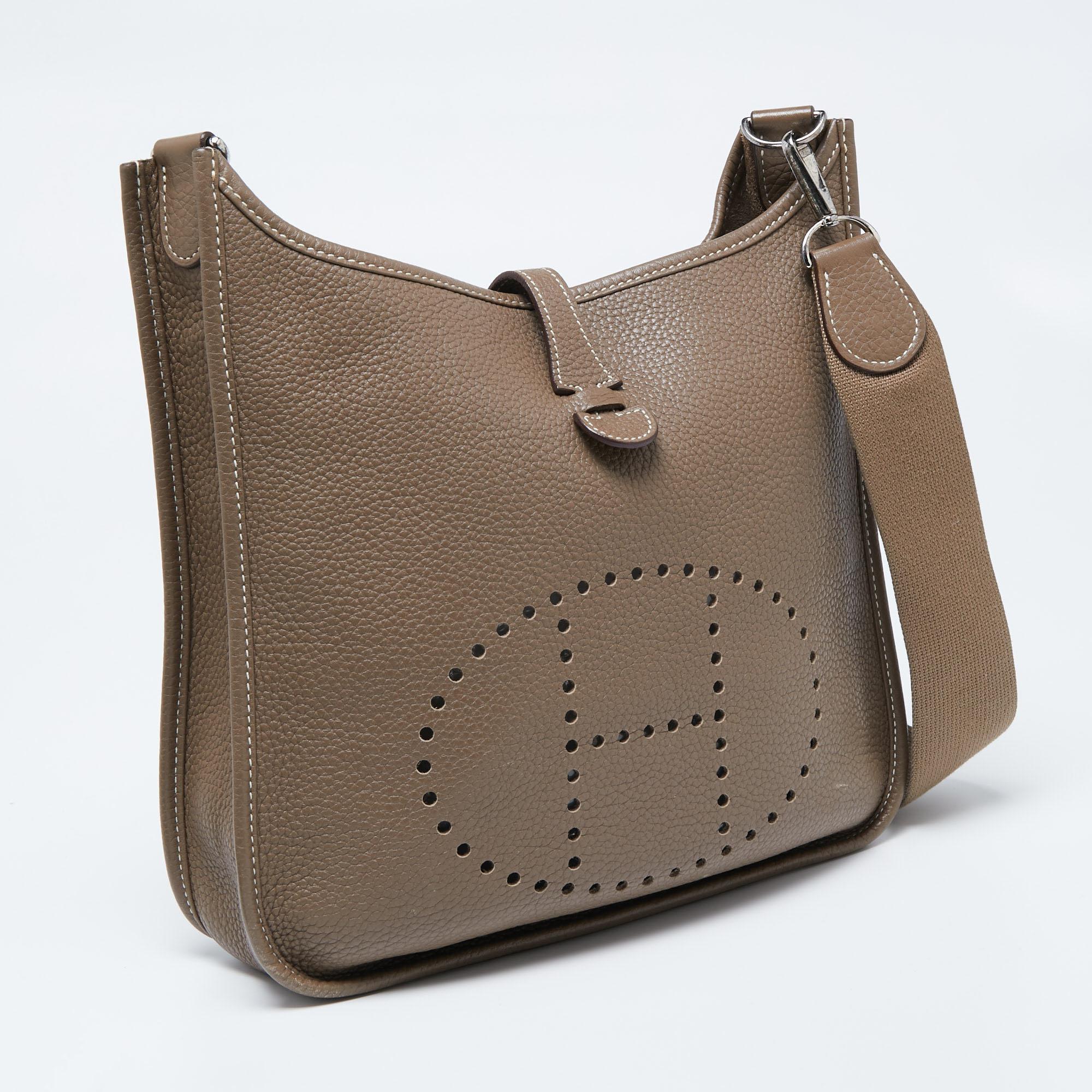 hermes evelyne taupe