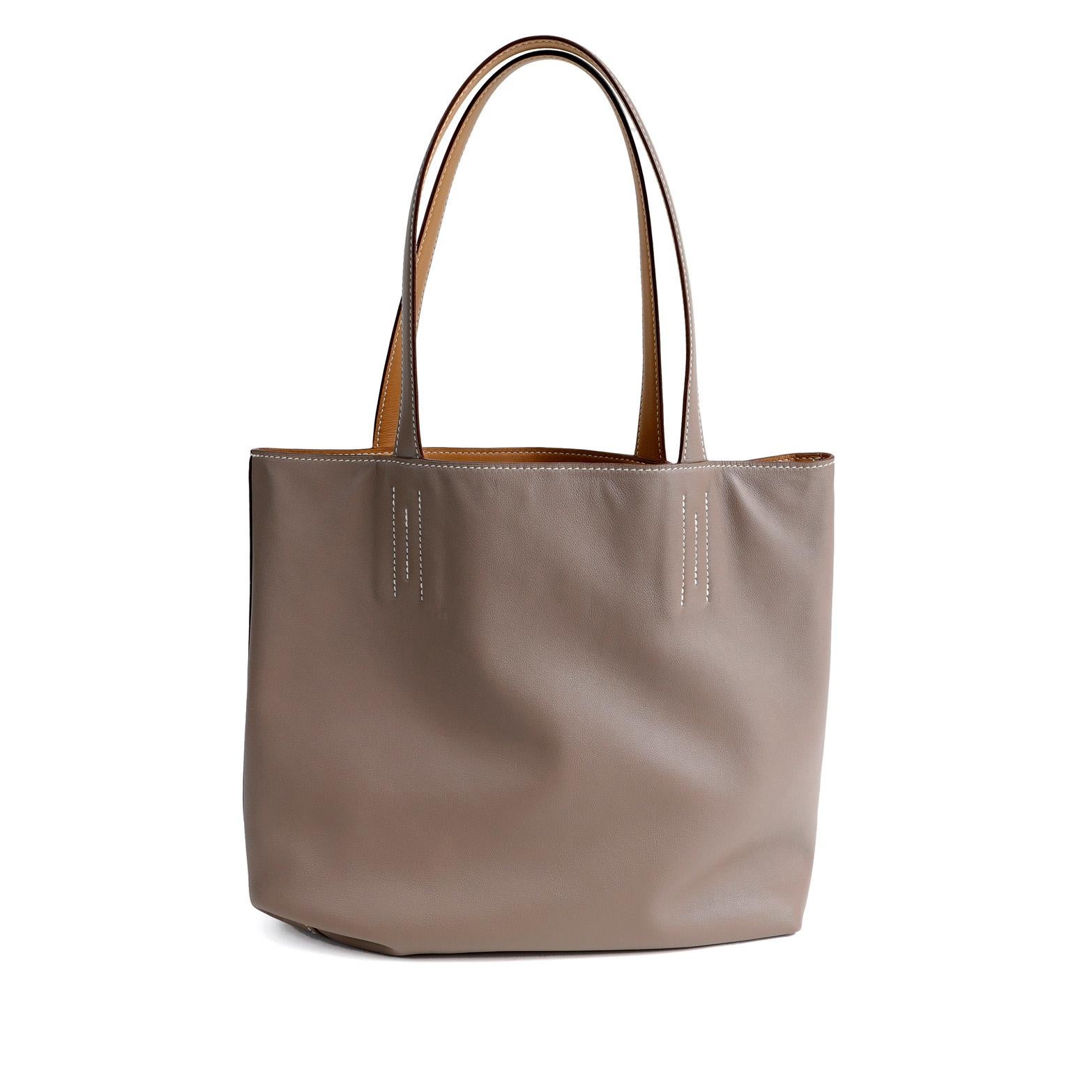 hermes reversible tote