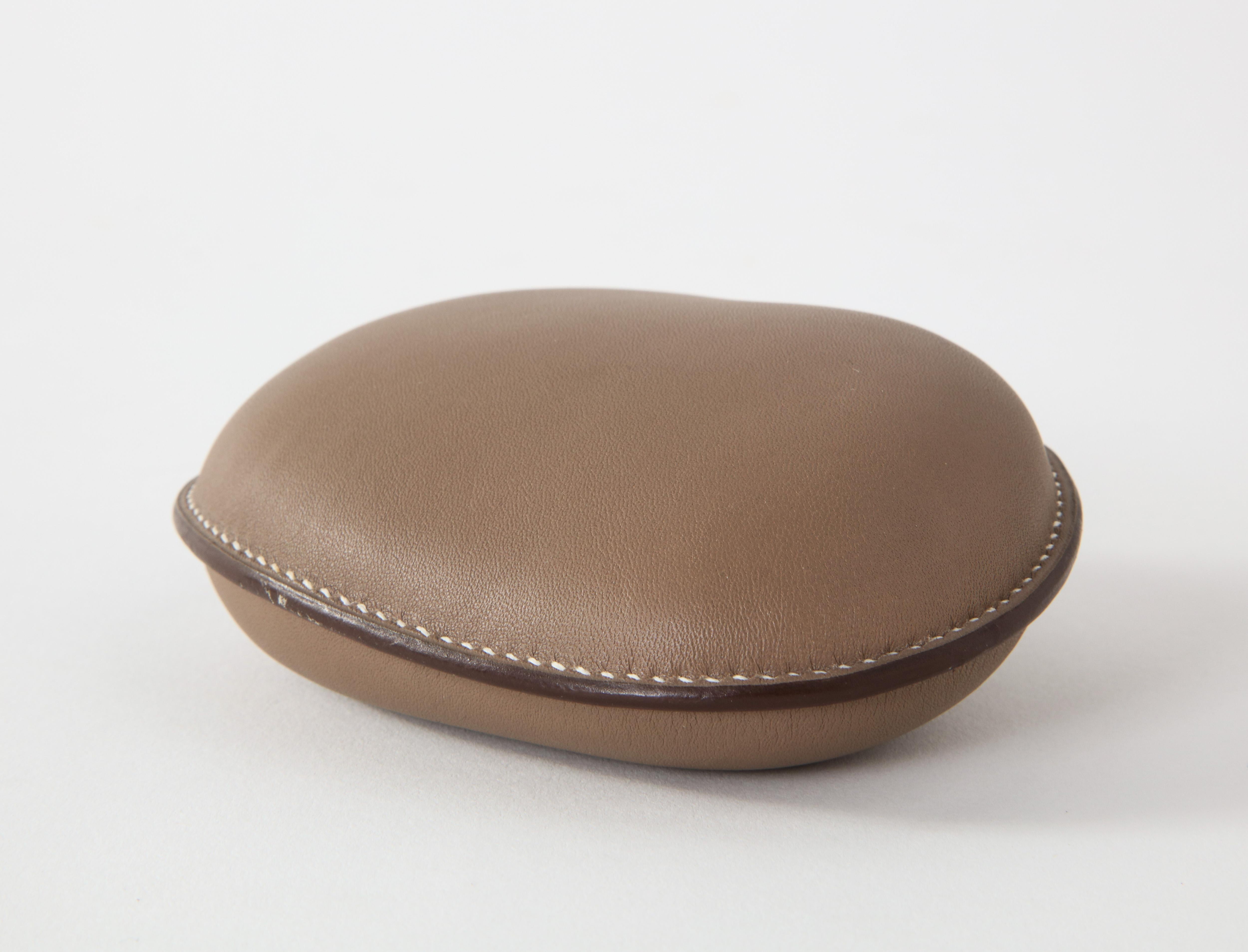 leather paper weight