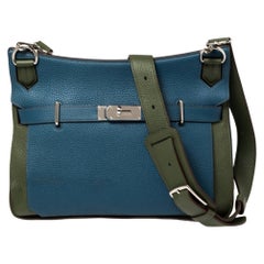 Hermes Taurillon Clemence Leather Palladium Hardware Jypsiere 34 Bag