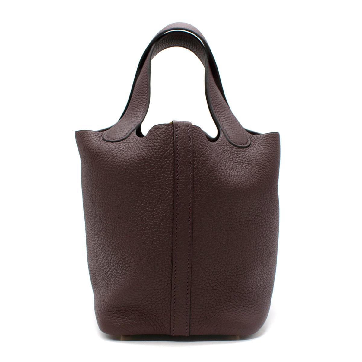 hermes picotin rouge sellier