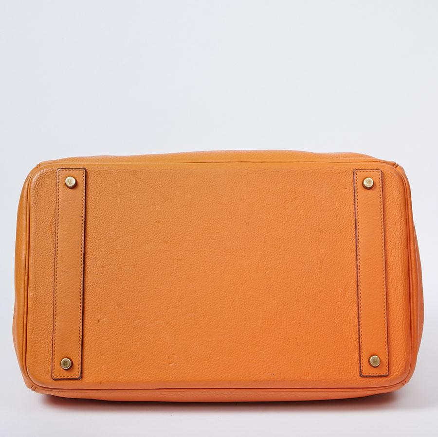 Orange HERMES Taurillon Clemence Top Belt Bag For Sale