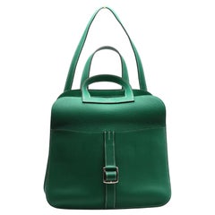 Hermes Taurillon Vert Vertigo Clemence Halzan 31 GM