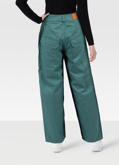 Hermès Teal Cargo Trousers Size M