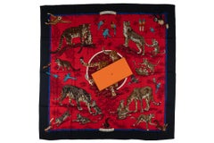 Châle "Tendresse Féline" Hermès